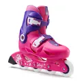 Decathlon Kids Inline Skates Oxelo Play 3 Adjustable 3-In-1 - Pink Oxelo