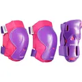 Decathlon Girls Inline Skate Protection Kit Oxelo Play 3-Piece - Pink Oxelo