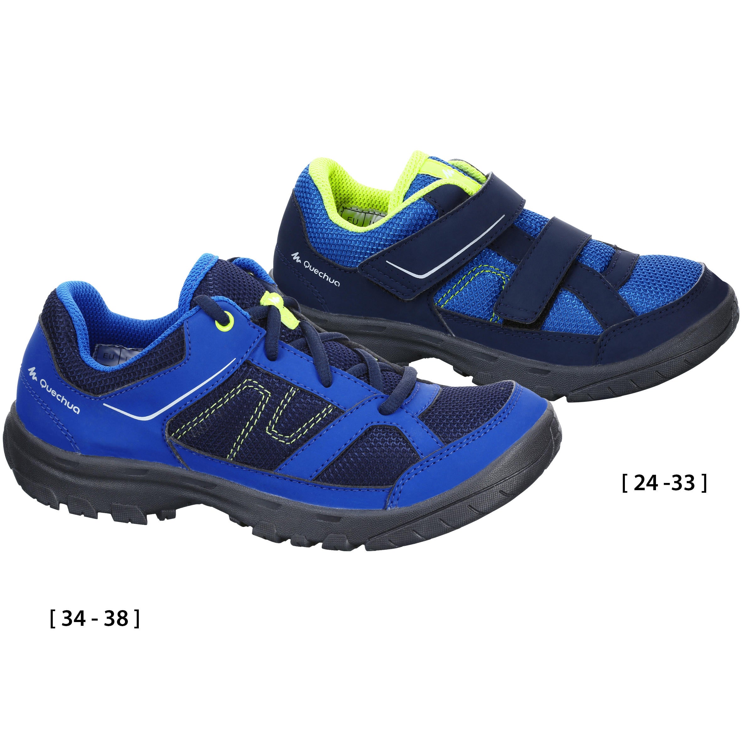 Decathlon Kids Hiking Shoes Mh100 Jr - Blue Quechua