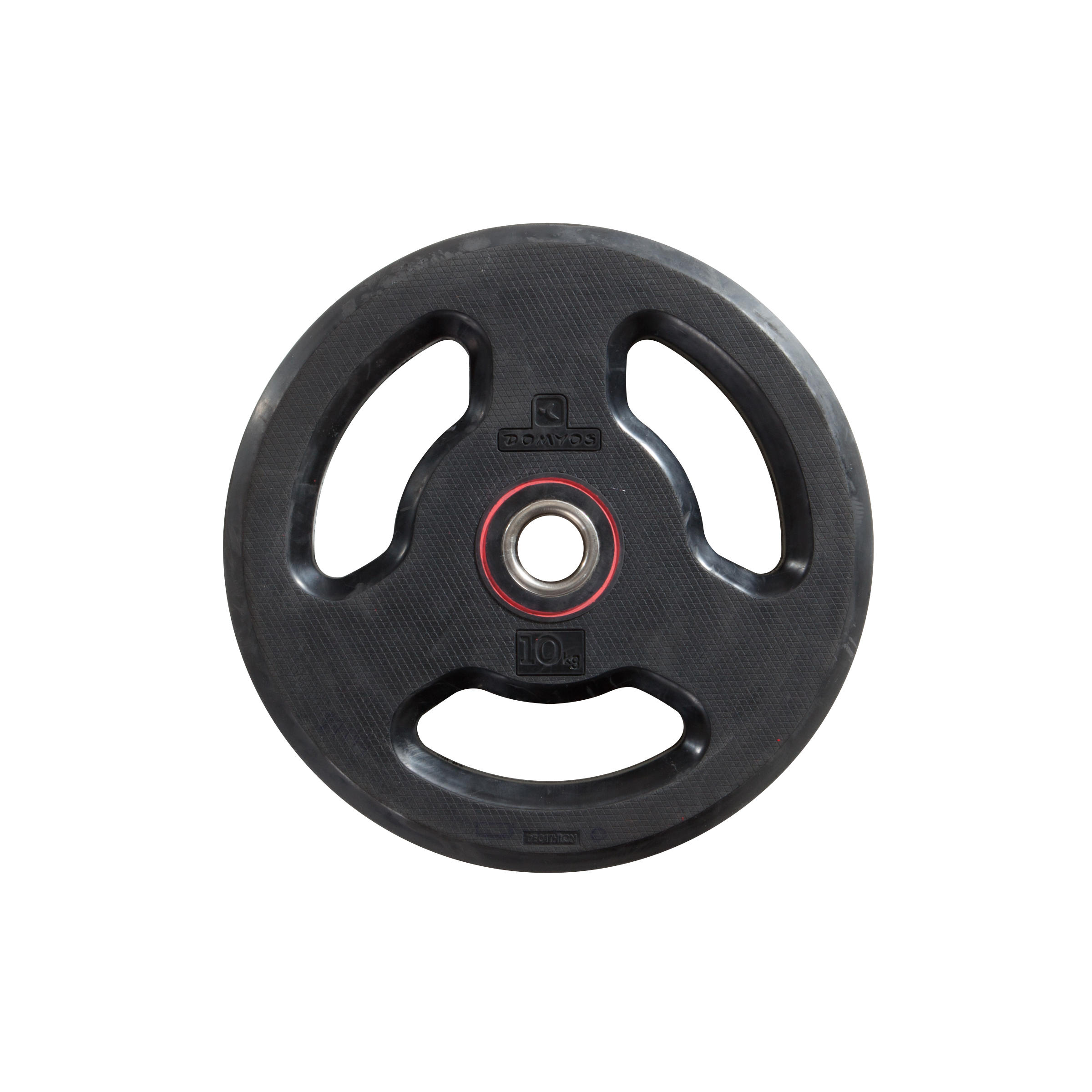 Decathlon Weight Training Rubber Weight Plate Domyos - 10Kg Corength