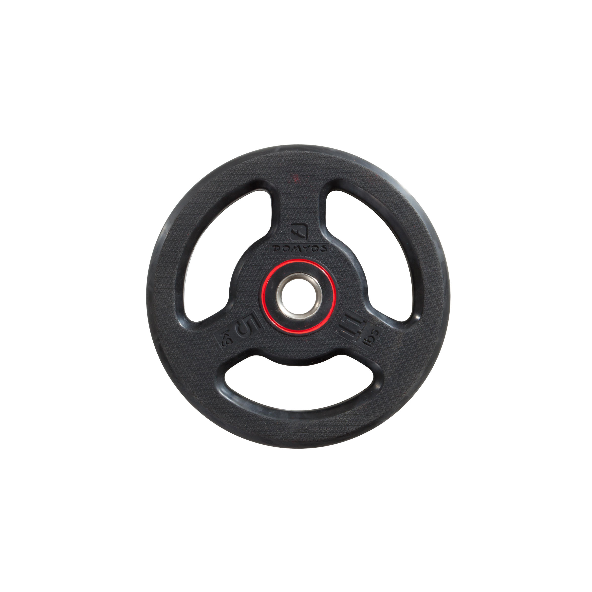 Decathlon Weight Training Rubber Weight Plate Domyos - 5Kg Corength