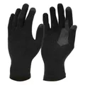 Decathlon Adult Mountain Trekking Seamless Liner Gloves Trek 500 - Black Forclaz