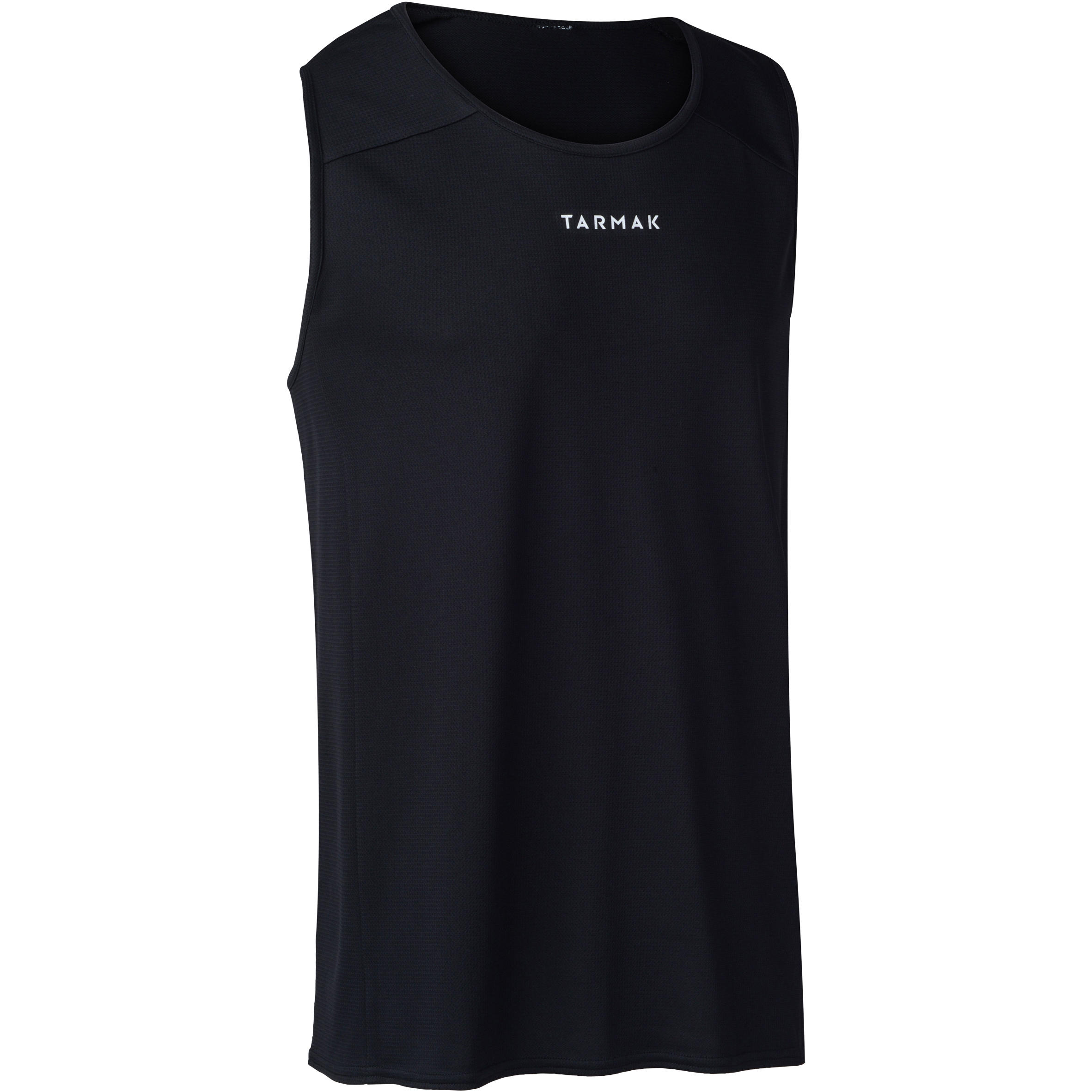Decathlon Men Basketball Tank Tarmak Jersey T100 - Black Tarmak
