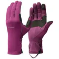 Decathlon Adult Mountain Trekking Stretch Gloves Trek 500 - Purple Forclaz