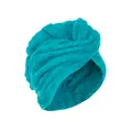 Decathlon Swimming Microfibre Hair Towel - Blue Nabaiji