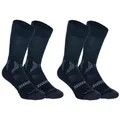 Decathlon Basketball Socks Tarmak So500 Mid X 2 - Black Tarmak