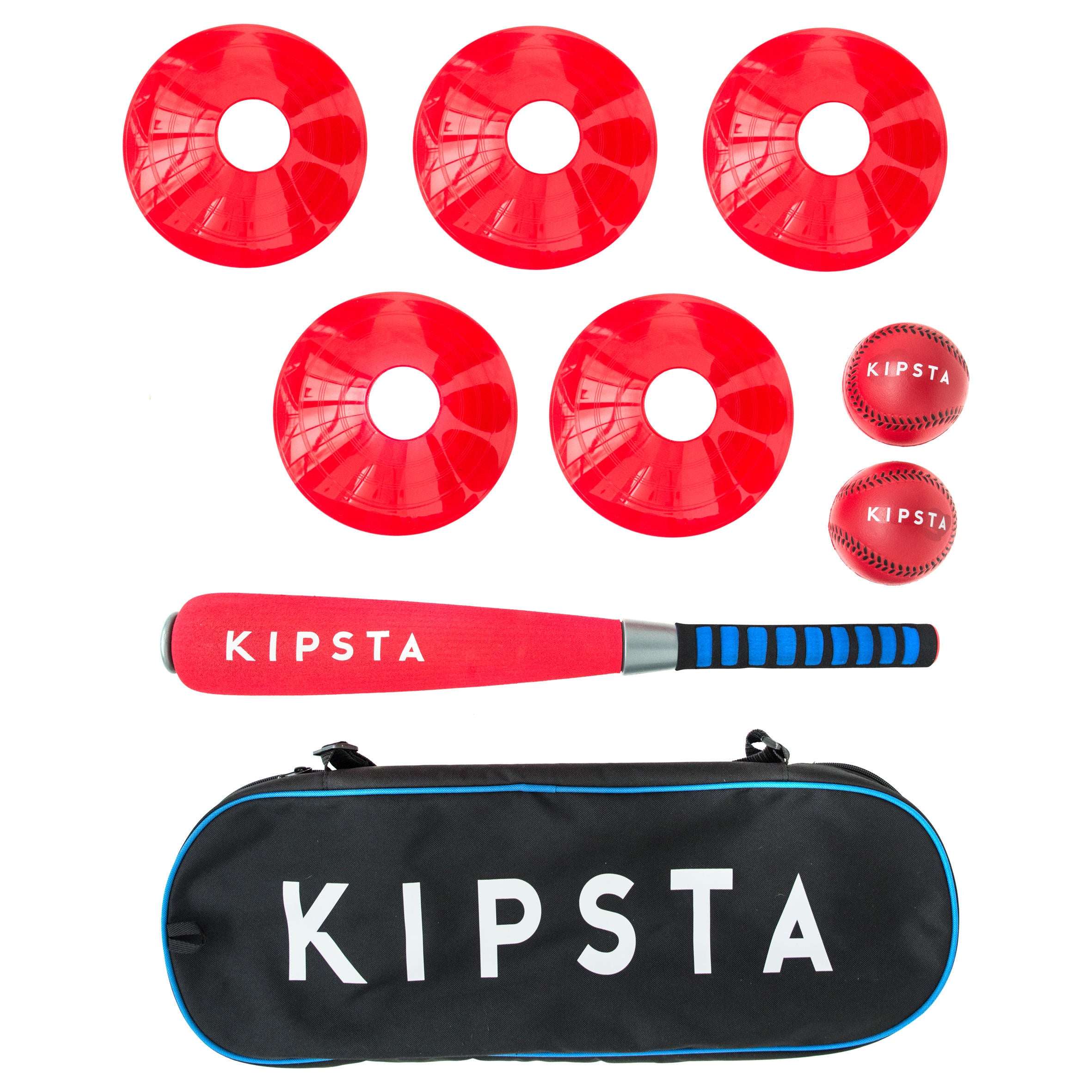 Decathlon Junior Baseball Foam Set Kipsta Ba100 - Multicolor Kipsta