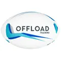 Decathlon Rugby Ball Offload R100 Training Size 4 - Blue Offload