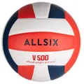 Decathlon Volleyball Ball Allsix V500 - White/Blue/Red Allsix
