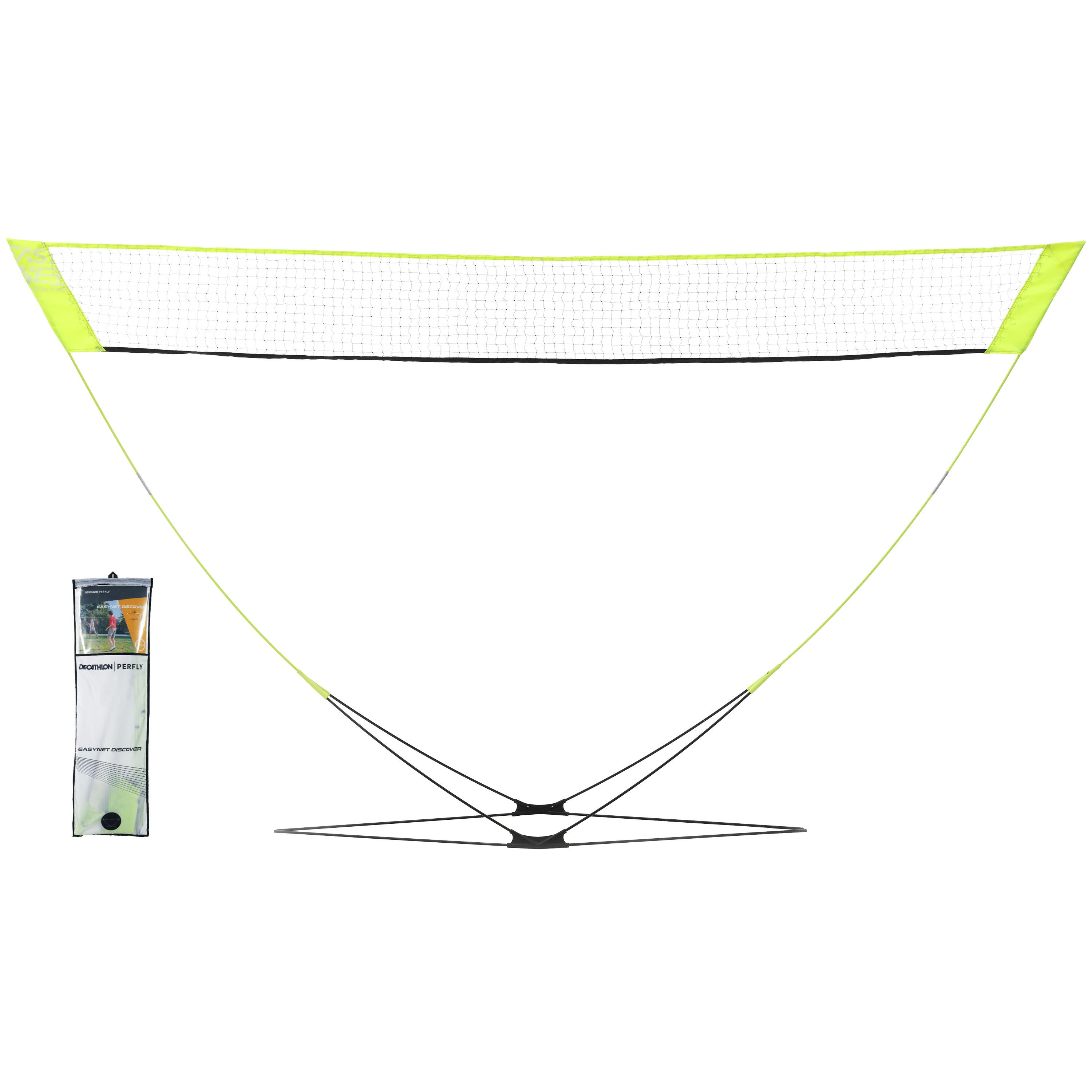Decathlon Badminton Net Perfly Easy Net Discover - Yellow Perfly
