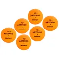 Decathlon Table Tennis Ball Pongori Ttb100* 40+ 6-Pack - Orange Pongori