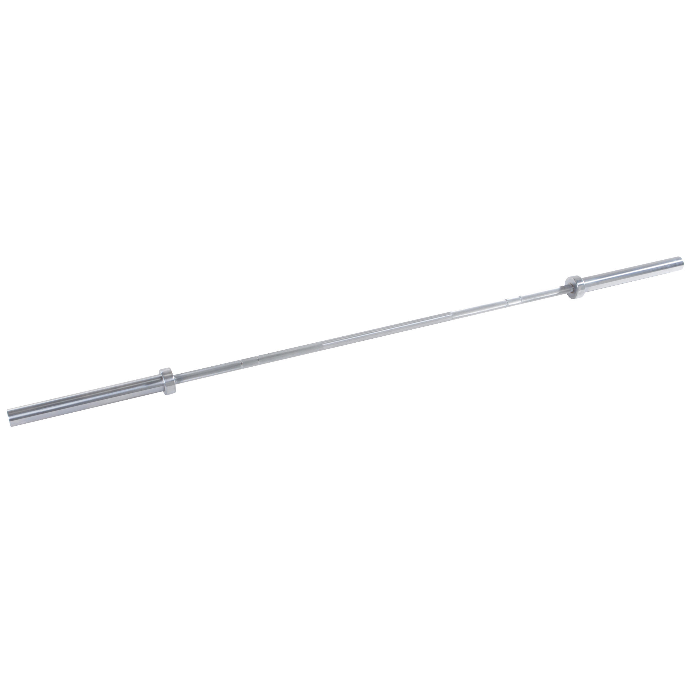 Decathlon Weightlifting Bar 20 Kg - 50 Mm Diameter Sleeve - 28 Mm Grip Domyos