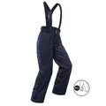 Decathlon Kids’ Warm And Waterproof Ski Trousers Pnf 500 Navy Blue Wedze