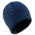 Decathlon Kids’ Cable-Knit Ski Hat Navy Wedze