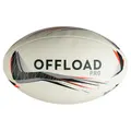 Decathlon Rugby Ball Offload R900 Size 5 - Grey/Red Offload