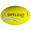 Decathlon Touch Rugby Ball Offload R500 - Yellow Offload