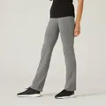 Decathlon Straight-Cut Cotton Fitness Leggings Fit+ - Grey Nyamba