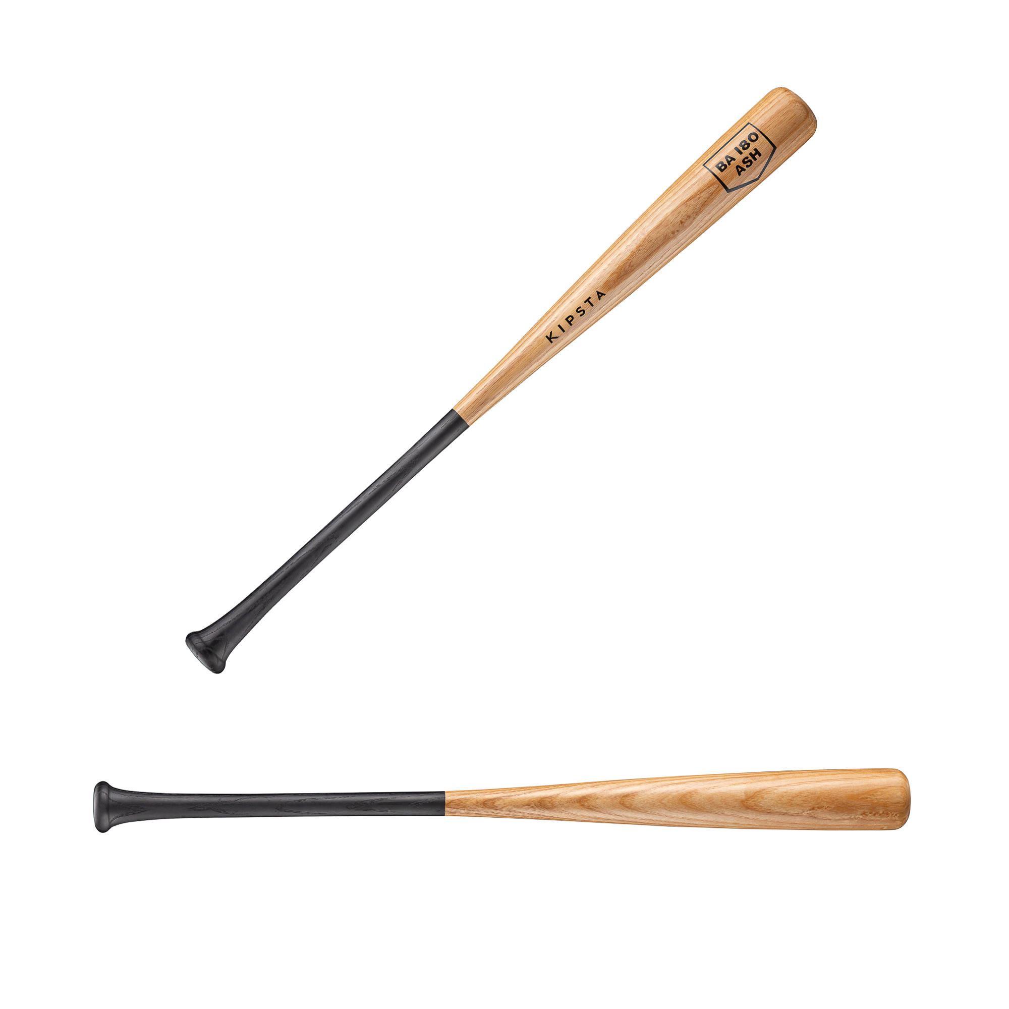 Decathlon Baseball Wood Bat Kipsta Ba180 30/33 Inch - Brown Kipsta