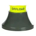 Decathlon Rugby Tee Offload Adjustable - Khaki/Yellow Offload