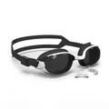 Decathlon Swimming Goggles Smoked Lenses Nabaiji Bfit 500 - Black/White Nabaiji