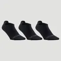 Decathlon Low-Cut Sport Socks Artengo Rs160 Tri-Pack - Black Artengo