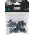 Decathlon Inline Skate Screws Oxelo 8Mm For Plastic Chassis 10 Pc - Grey Oxelo