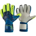 Decathlon Kids Football Goalkeeper Gloves Kipsta F500 - Blue/Yellow Kipsta