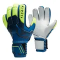 Decathlon Football Goalkeeper Gloves Kipsta F500 - Blue/Yellow Kipsta
