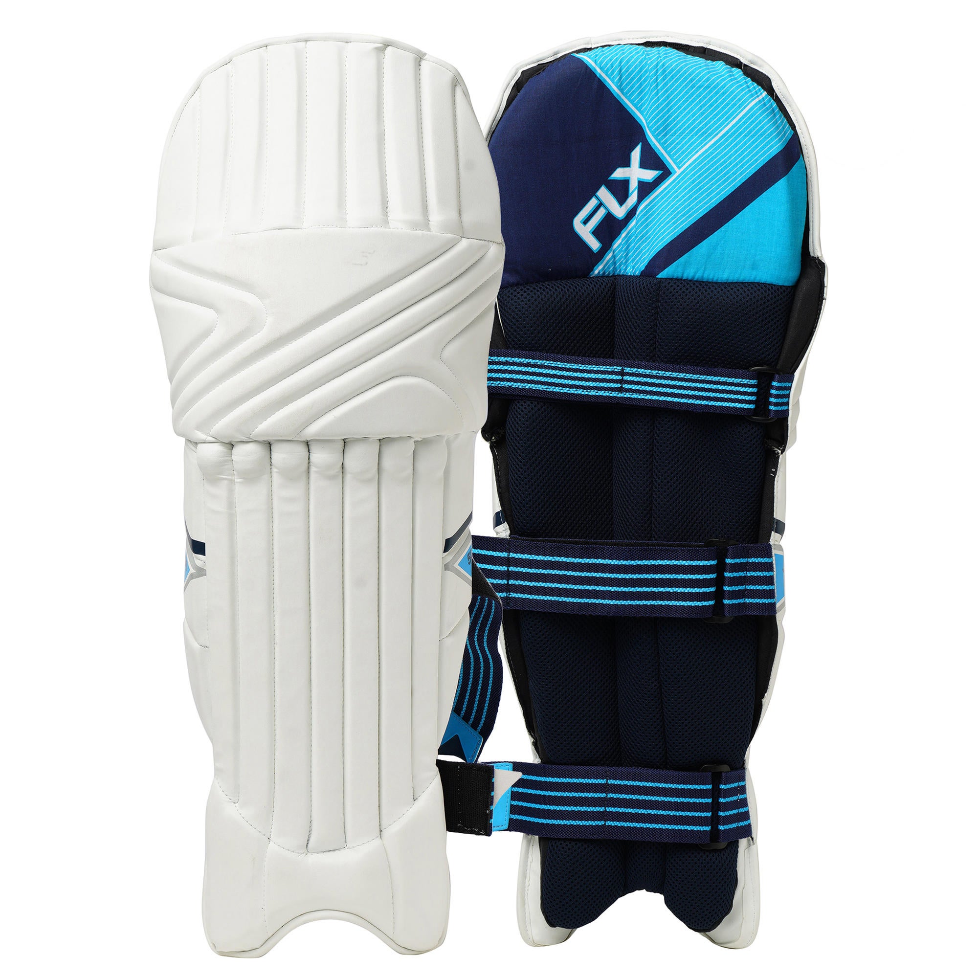 Decathlon Cricket Batting Pad Bp 500 Turquoise Flx