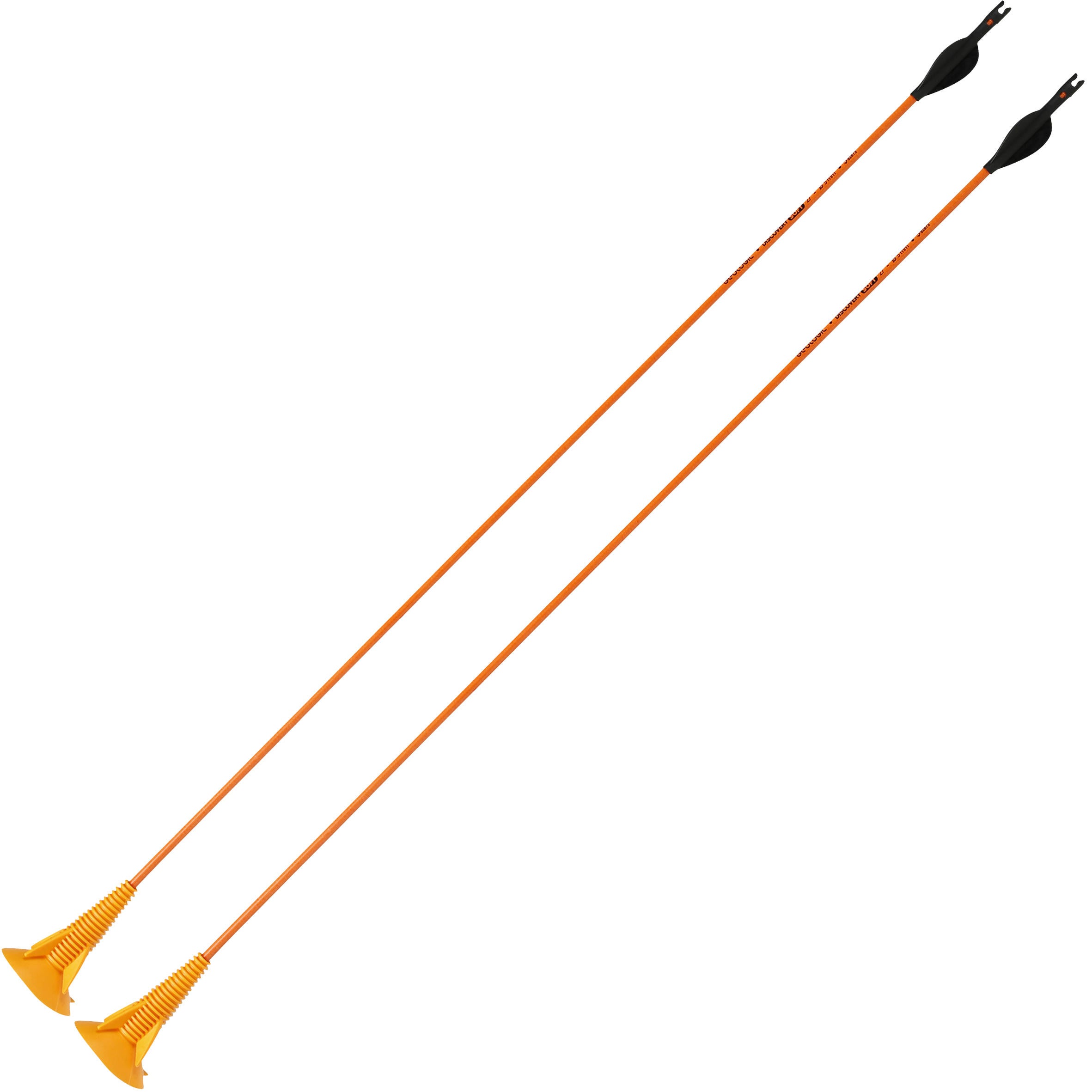 Decathlon Archery Arrows Twin-Pack Discosoft - Orange Geologic