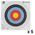 Decathlon 5 Archery Target Faces 40X40 Geologic