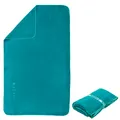 Decathlon Swimming Microfibre Towel Size L 80 X 130 Cm - Green Nabaiji