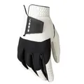 Decathlon Women'S Golf Resistance Glove For Left-Handed Players - White And Black Inesis