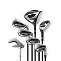 Decathlon Adult Golf Kit 7 Clubs 100 Regular Size 2 - Graphite Inesis