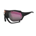 Decathlon Mountain Biking Sunglasses Rockrider Xc Race Clear & Dark Eu - Black Rockrider