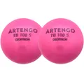 Decathlon Tennis 7Cm Foam Ball Artengo Tb100 Twin-Pack - Pink Artengo