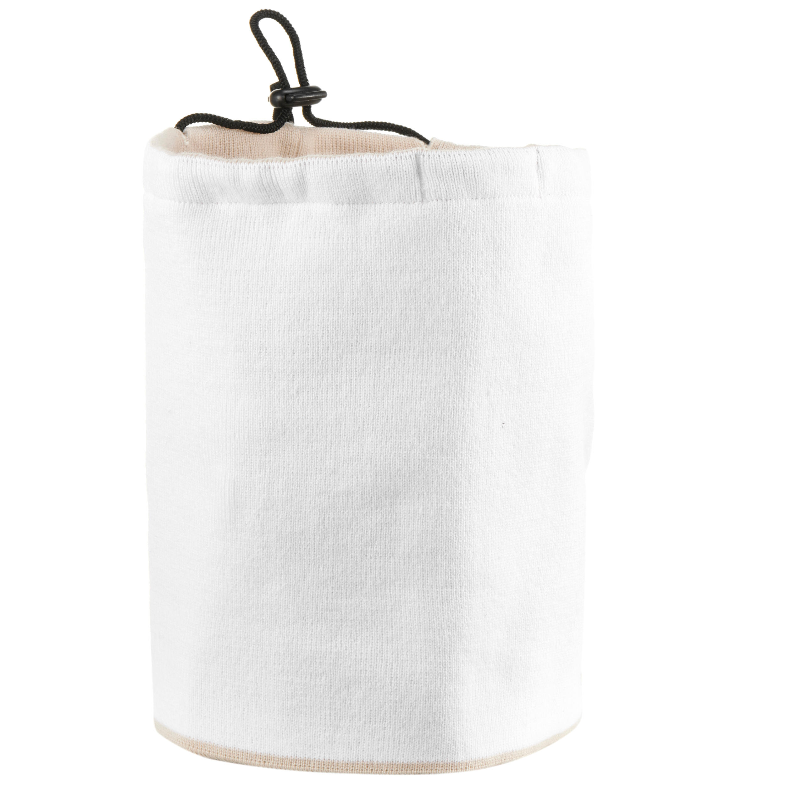 Decathlon Adult Skiing Reversible Neck Warmer Snow - White Wedze