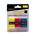 Decathlon Badminton Perfly Superior Overgrip X 3 - Yellow Red Blue Perfly