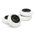 Decathlon Inline Skate Wheels Oxelo Fit 76Mm 80A 4Pc - White Oxelo