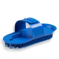 Decathlon Adult Large Horse Riding Sarvis Curry Comb Schooling - Blue Fouganza