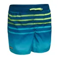 Decathlon Kids’ Swim Shorts 100 - Striped Turquoise Olaian