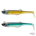 Decathlon Sea Fishing Texas Anchovy Shad Supple Lures Combo Ancho 90 12G - Ayu/Blue Caperlan