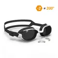 Decathlon Swimming Goggles Corrective Lenses Nabaiji B-Fit 500 - Black / -2.00 Nabaiji