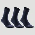 Decathlon High-Cut Sport Socks Artengo Rs160 Tri-Pack - Navy Artengo