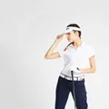 Decathlon Women Golf Short-Sleeved Polo Shirt Inesis Mw500 - White Inesis
