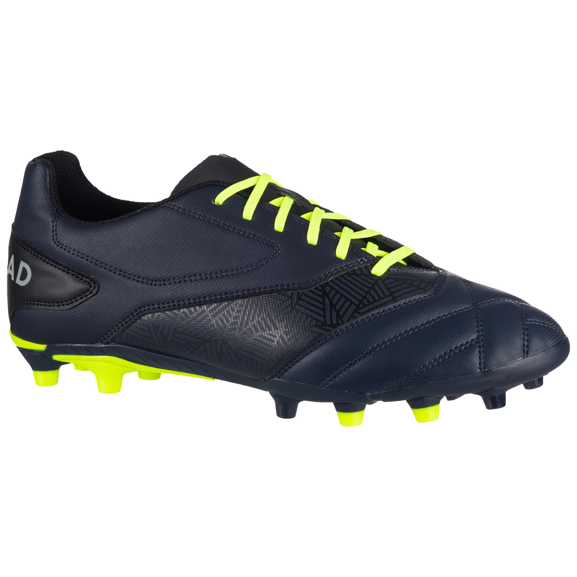 Decathlon Rugby Boots Offload Density Fg100 - Black Offload