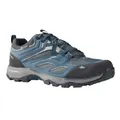 Decathlon Men'S Waterproof Mountain Hiking Shoes - Mh100 Blue/Grey Quechua