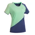 Decathlon Women Badminton T-Shirt Perfly 530 - Green Perfly
