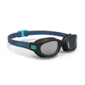 Decathlon Swimming Goggles Smoked Lenses Nabaiji Soft L - Black/Blue Nabaiji