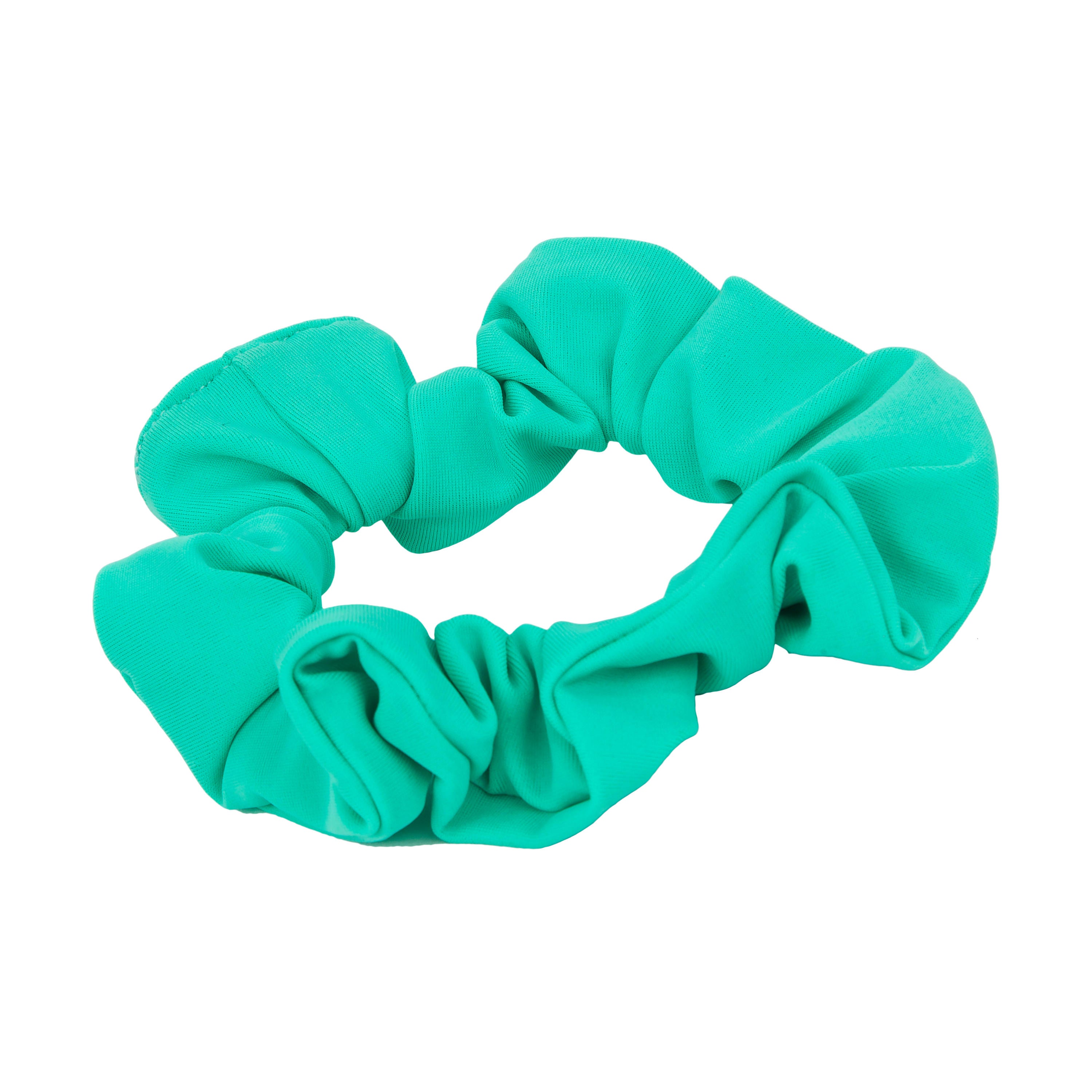 Decathlon Girls' Swimming Hair Scrunchie - Green Nabaiji